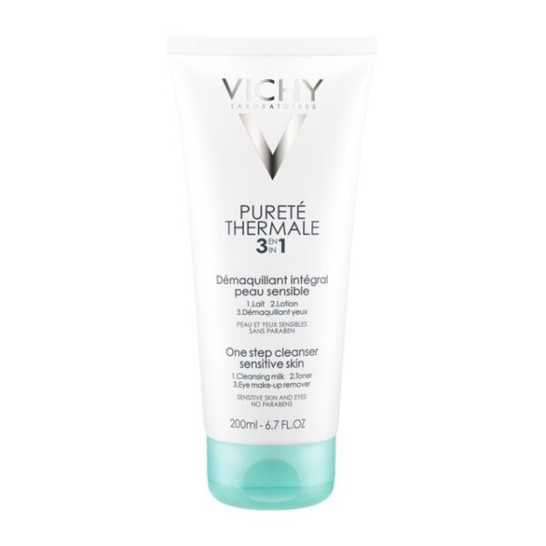 VICHY Purete Thermale Integral 3 in 1 Γαλάκτωμα Καθαρισμού Και Ντεμακιγιάζ 200ML