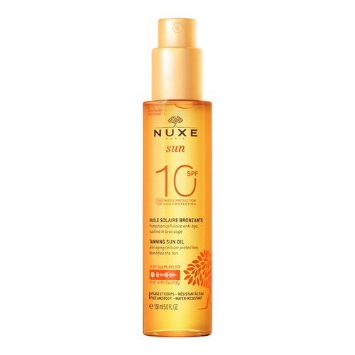 (1) 3264680005862-VN058701-TANNING SUN OIL SPF10_150ML-PACKSHOT_2000x2000 NUXE Sun Tanning Oil- Λάδι Μαυρίσματος Για Πρόσωπο & Σώμα SPF10 150ML - Image 1
