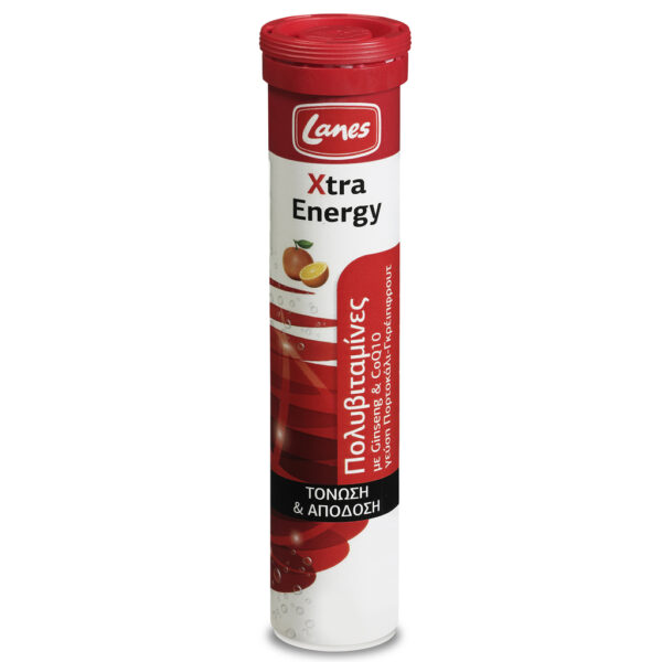 LANES Πολυβιταμίνες Xtra Energy