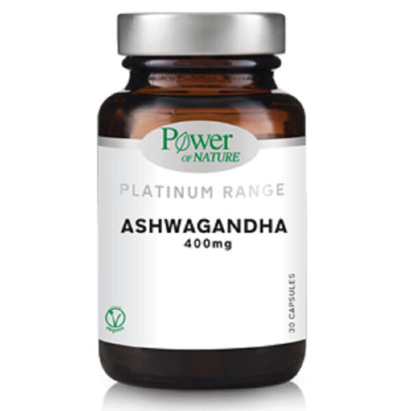 POWER HEALTH Platinum Range Ashwagandha 400mg 30 κάψουλες