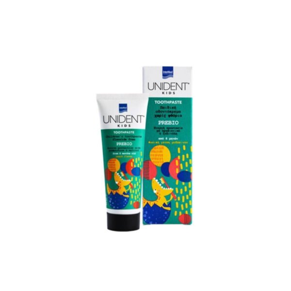 INTERMED Unident Kids Toothpaste-Βρεφική Οδοντόκρεμα 6m+ 50ML