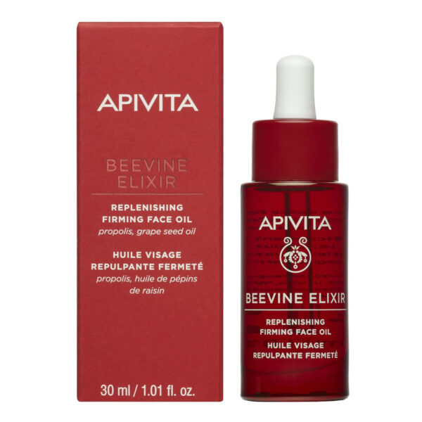 APIVITA Beevine Elixir Έλαιο Προσώπου Για Αναδόμηση Και Σύσφιξη 30ML