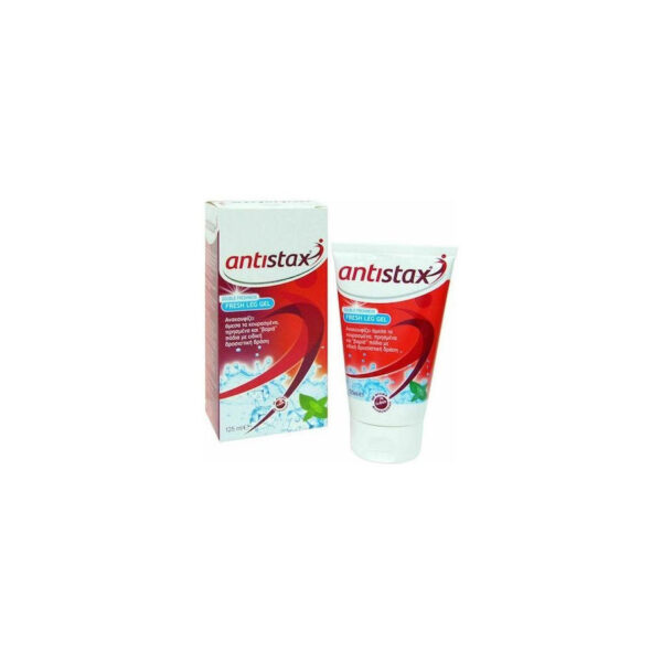 ANTISTAX Cooling Leg Gel-Τζελ Για Την Ανακούφιση Από Τα Βαριά Και Κουρασμένα Πόδια 125ML
