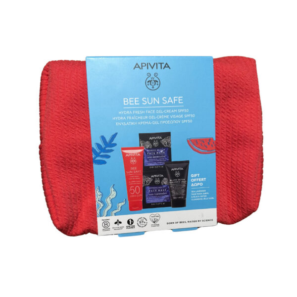 APIVITA Bee Sun Safe Ενυδατική Κρέμα-Gel Προσώπου SPF50
