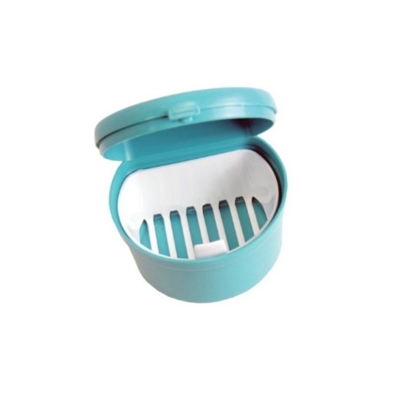 _-_2025-02-26t195231.283 DENTAL BOX Θήκη Τεχνητής Οδοντοστοιχίας 1τμχ (Γαλάζιο) - Image 1