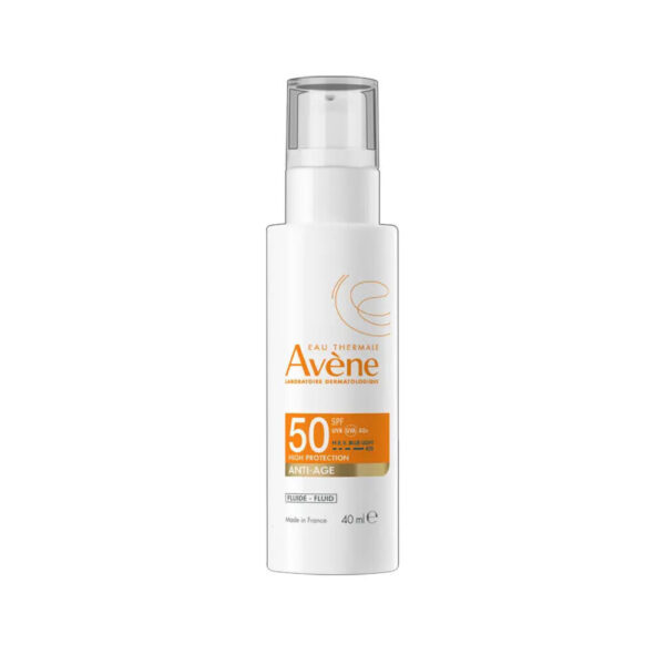 AVENE Fluide Anti-Age SPF50 - Λεπτόρευστο Αντηλιακό με Αντιγηραντική Δράση 40ML