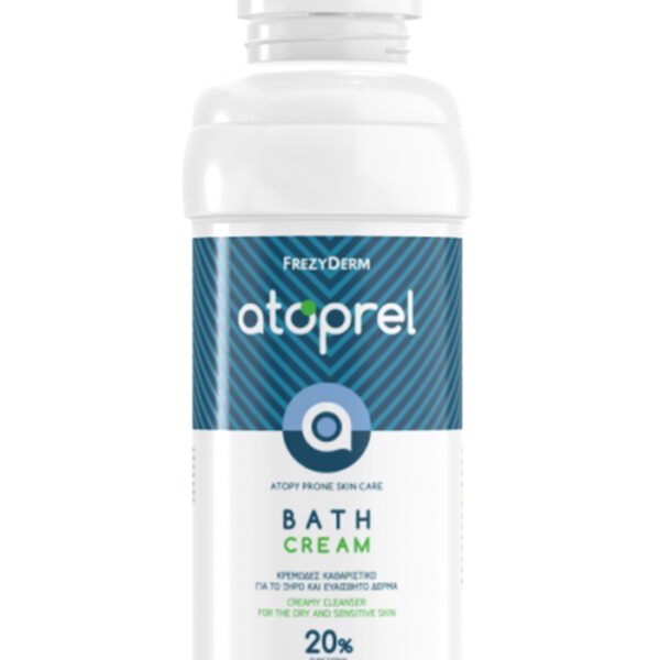 FREZYDERM Atoprel Bath Cream-Ειδικό Κρεμώδες Καθαριστικό 300ML