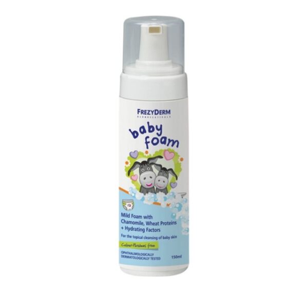 FREZYDERM Baby foam- Αφρός Καθαρισμού 150ML