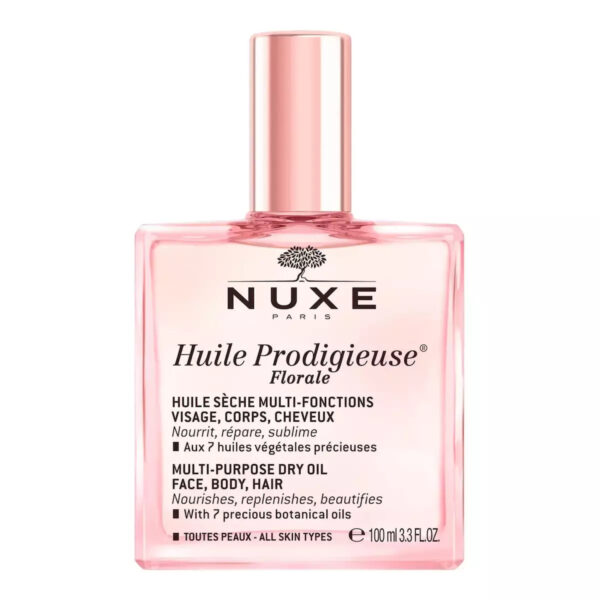 NUXE Huile Prodigieuse Floral - Ξηρό Λάδι Για Πρόσωπο-Σώμα-Μαλλιά Με Λουλουδένιο Αρωμα 100ML