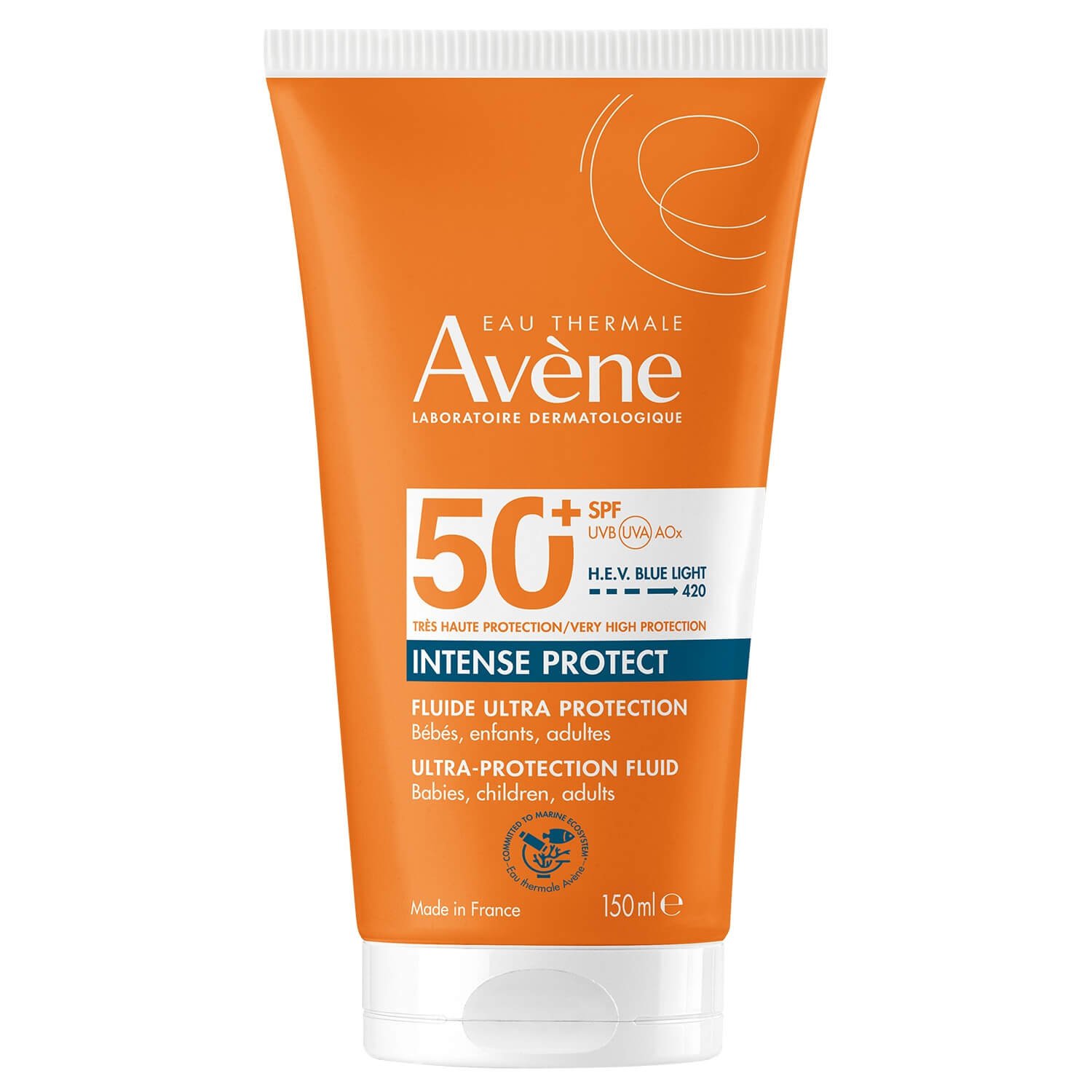 3282770395938-1500x1500 AVENE Eau Thermale Intense Protect SPF50+ Αντηλιακό Γαλάκτωμα Πρόσωπο - Σώμα για Όλη την Οικογένεια Χωρίς Άρωμα 150ML - Image 1