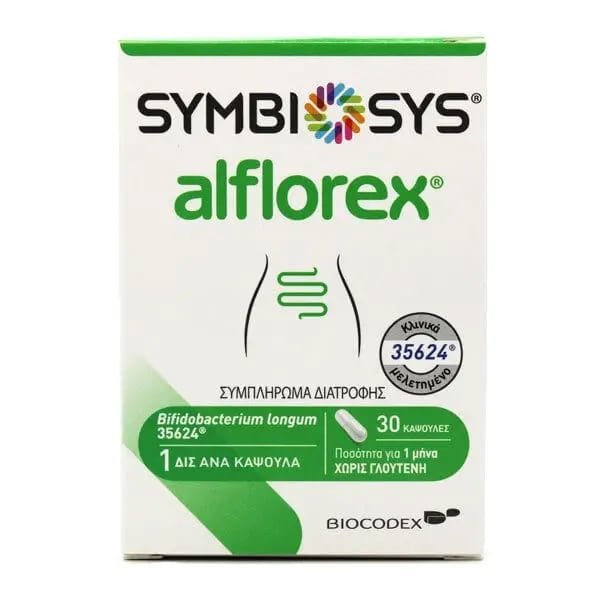 3583316027505 BIOCODEX Symbiosys Alflorex-Για Το Σύνδρομο Ευερέθιστου Εντέρου 30Caps - Image 1