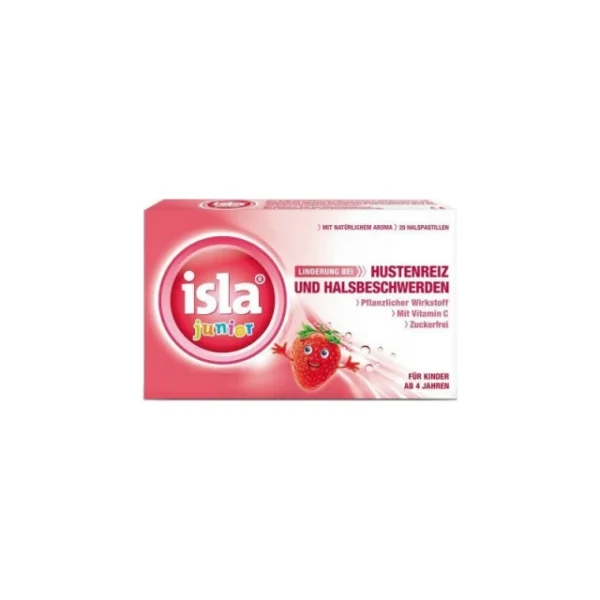 Farmsyn Isla Junior Με Γεύση Φράουλα 20 Παστίλιες