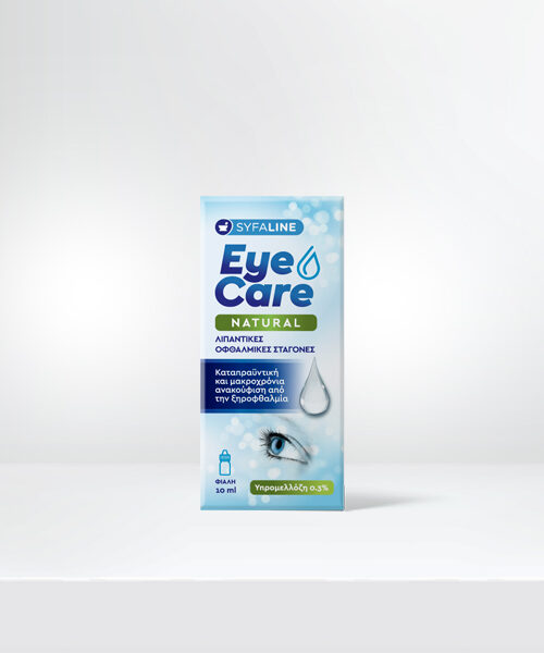 SYFALINE Eye Care Natural Drops-Οφθαλμικές Σταγόνες Για Ξηροφθαλμία 10ML
