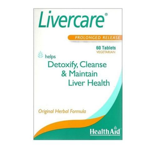 5019781000265 HEALTH AID Livercare Συμπλήρωμα για υγιές συκώτι 60 ταμπλέτες - Image 1