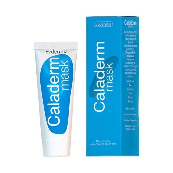 EVDERMIA Caladerm Mask-Αποτελεσματική Μάσκα Προσώπου Για Δέρματα Με Πρόβλημα Ακμής  30gr