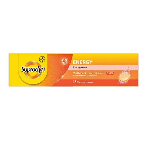 BAYER Supradyn Energy, 15eff.tabs