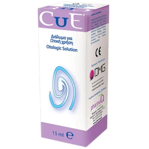 CUE Otic Drops Διάλυμα Για Ωτική Χρήση15 ML