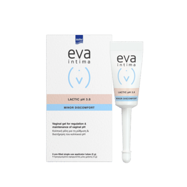INTERMED Eva Intima Lactic Gel-Επαναφορά Και Διατήρηση Κολπικού pH Στις Φυσιολογικές Όξινες Τιμές Του