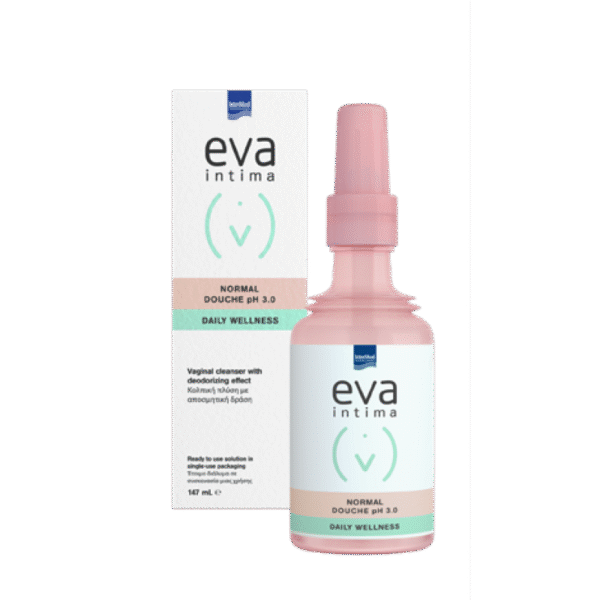 INTERMED Eva Intima Normal Douche-Κολπική Πλύση Για Την Αποτελεσματικό Καθαρισμό Και Απομάκρυνση Δυσάρεστων Οσμών