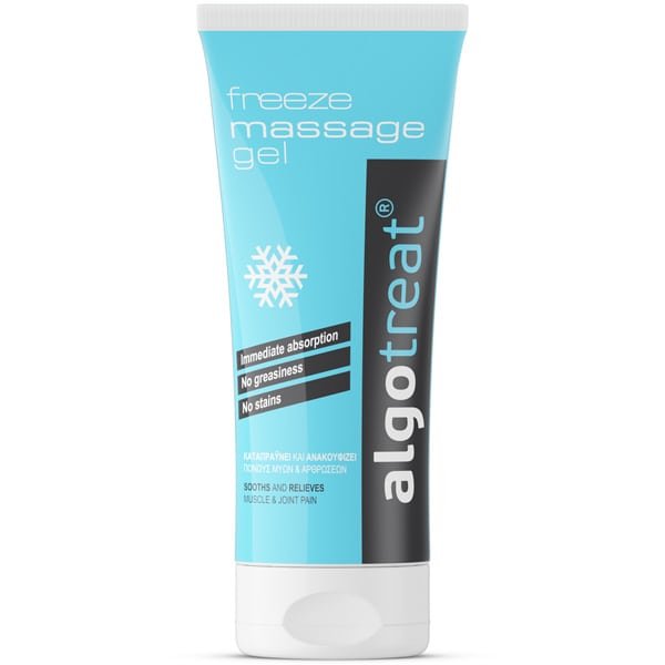 5206890000051 ALGOTECH Algotreat Freeze Massage Gel-Γέλη Κρυοθεραπείας Για Μυϊκούς Πόνους Και Αρθρώσεις 170ML - Image 1