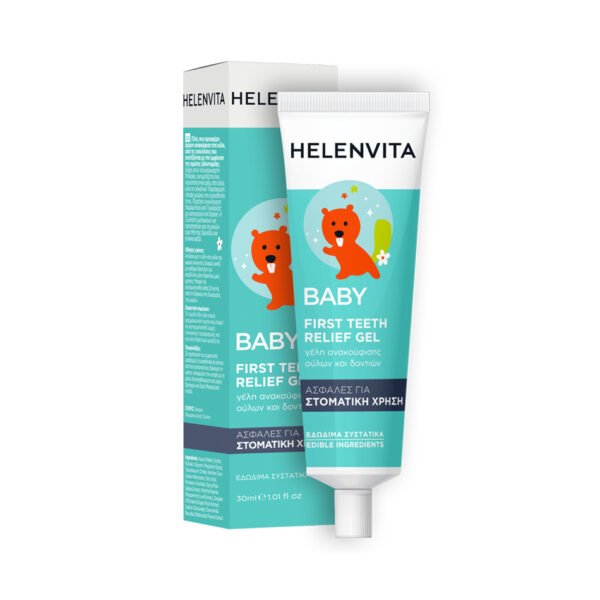 HELENVITA Baby First Teeth Relief Gel -Γέλη Ανακούφισης Ούλων Και Δοντιών Λόγω Οδοντοφυΐας 30ML
