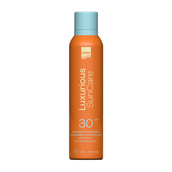 INTERMED Luxurious Suncare Antioxidant Sunscreen Invisible Spray SPF 30-Με Βιταμίνη C 200ML