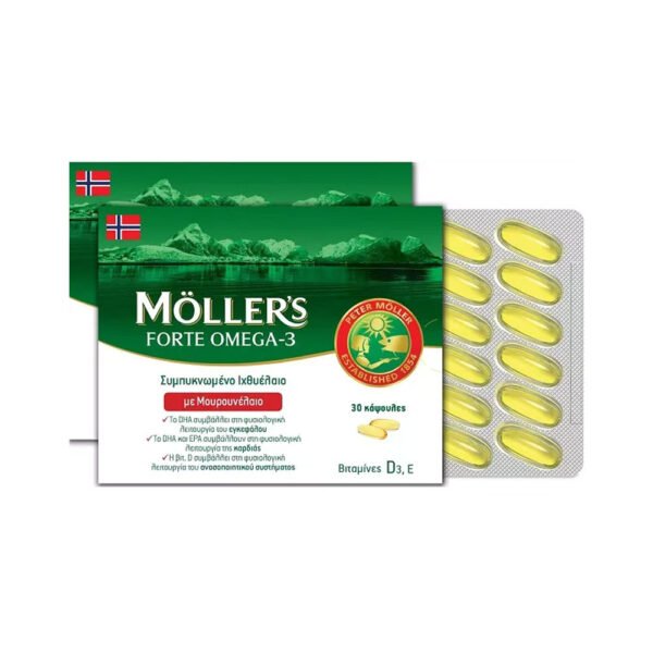 MOLLERS Forte Omega-3 30 Caps