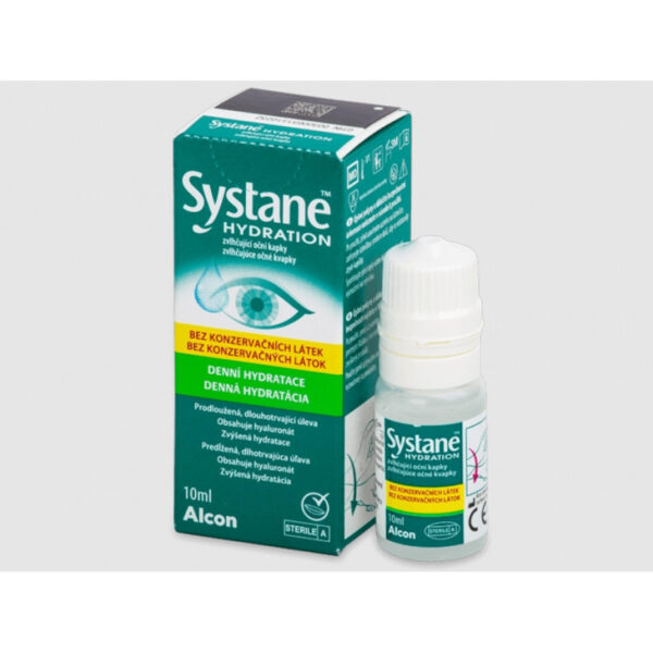 ALCON Systane Hydration Χωρίς Συντηρητικά Οφθαλμικές σταγόνες 10ml