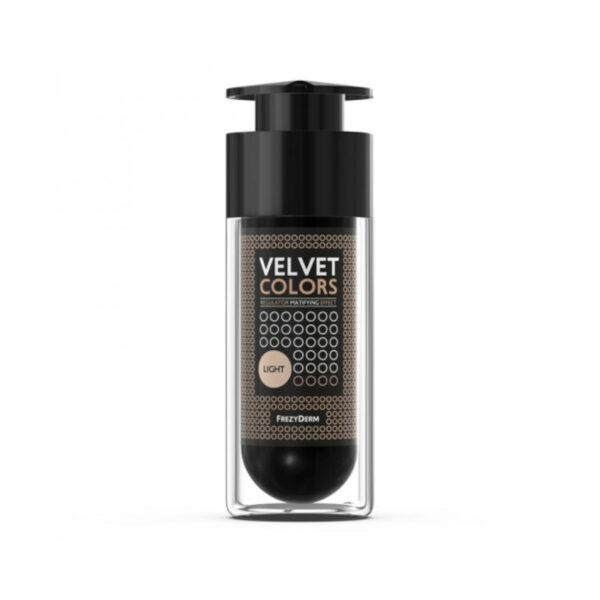 FREZYDERM  Velvet Colors Light-Ματ Αποτέλεσμα