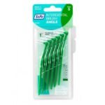 TEPE Angle Μεσοδόντια Βουρτσάκια με Λαβή 0.8mm Πράσινα 6τμχ