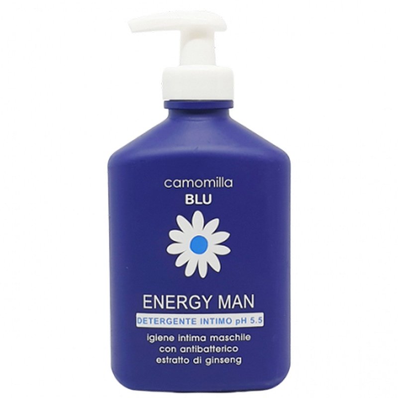 8052787971105 (1) CAMOMILLA BLU Energy Man Intimate Wash - Energy Man Υγρό Καθαρισμού ευαίσθητης περιοχής pH 5.5 300ML - Image 1