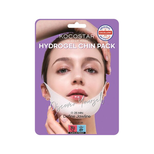 VICAN Kocostar Hydrogel Chin Mask - Μάσκα Σύσφιξης για το Πιγούνι 1τμχ