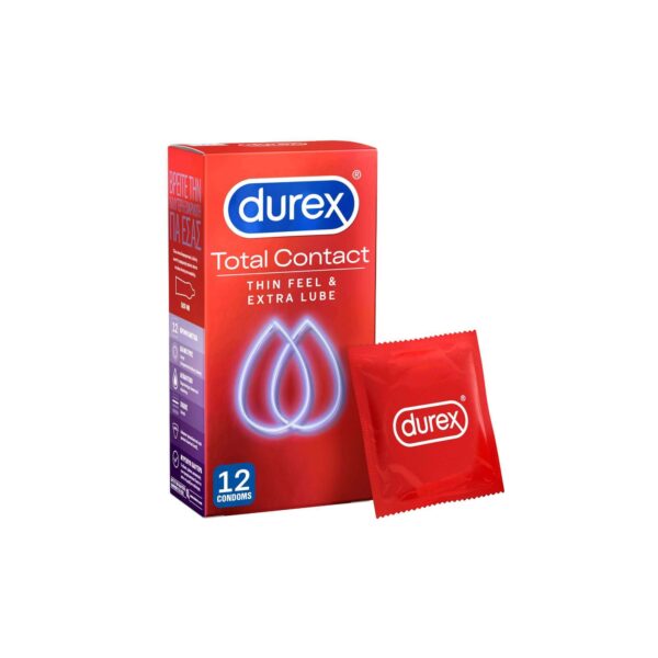 Durex Προφυλακτικά Total Contact 12 Τμχ