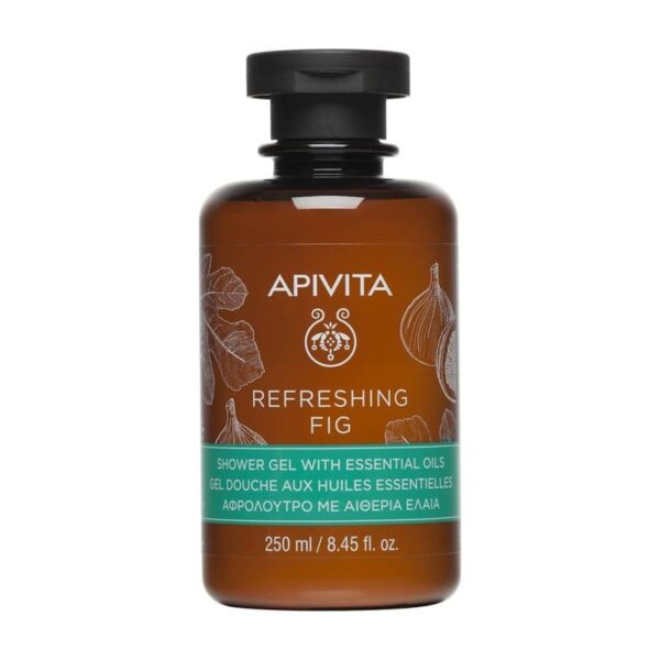 APIVITA Refreshing Fig Αφρόλουτρο Mε Αιθέρια Έλαια 250ML