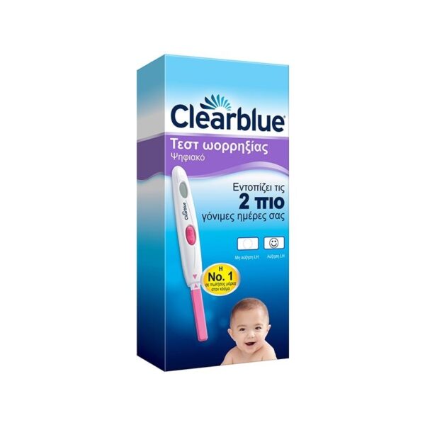 CLEARBLUE Ψηφιακό Τεστ Ωορρηξίας 10τμχ