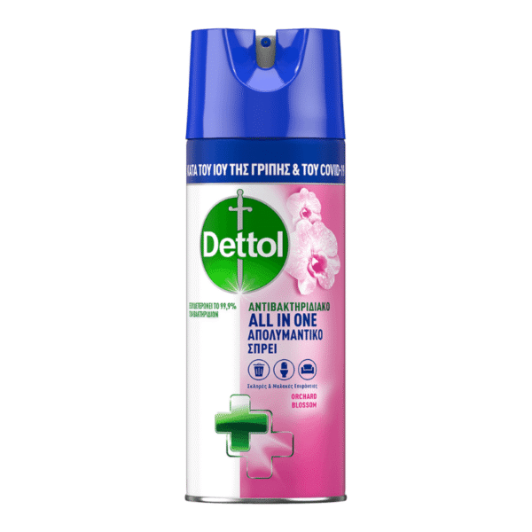 DETTOL All In One Orchard Blossom Απολυμαντικό Spray 400ml