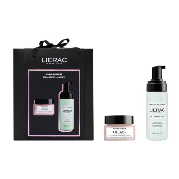 LIERAC Εορταστικό Set Hydragenist Gel-Crème 50ml & Αφρός Καθαρισμού 150ml