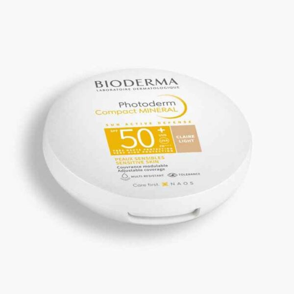BIODERMA Photoderm Compact Mineral Light SPF50+ Αντηλιακή Πούδρα Προσώπου 10g