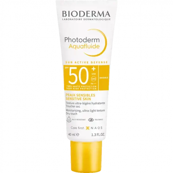 BIODERMA Photoderm Aquafluide SPF50+ Dry Touch Αντηλιακή Προστασία με Ματ Υφή 40ML