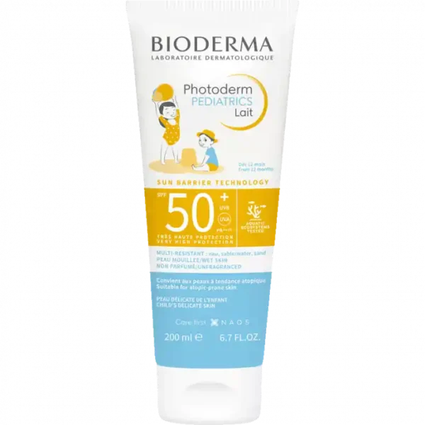BIODERMA Photoderm Pediatrics Lait SPF 50+ Παιδικό Αντηλιακό για Πρόσωπο & Σώμα για 12m+ 200ML