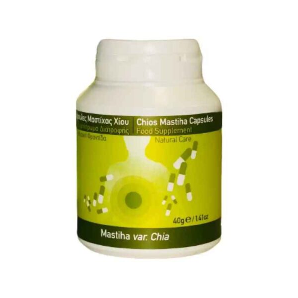 PHARMAQ Mastiha var. Chia Συμπλήρωμα Μαστίχας Χίου 350mg, 90 caps