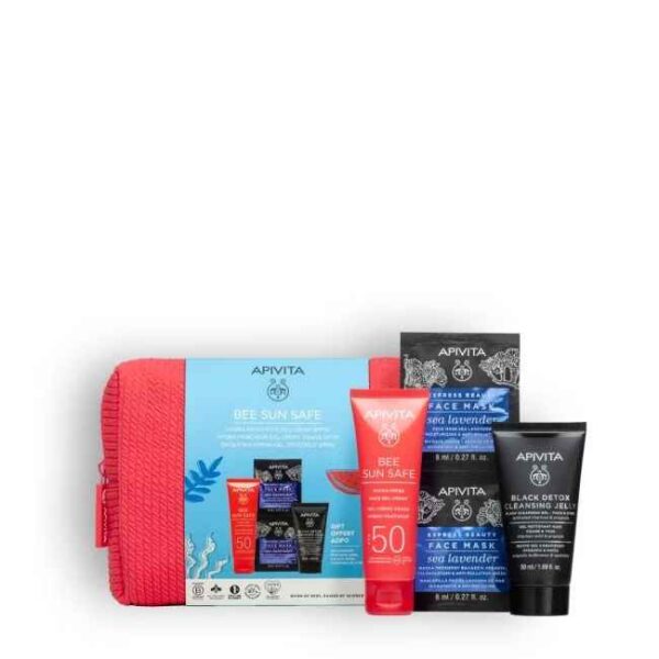APIVITA Bee Sun Safe  Καταπραυντική Κρέμα Προσώπου  Για Ευαίσθητες Επιδερμίδες SPF50