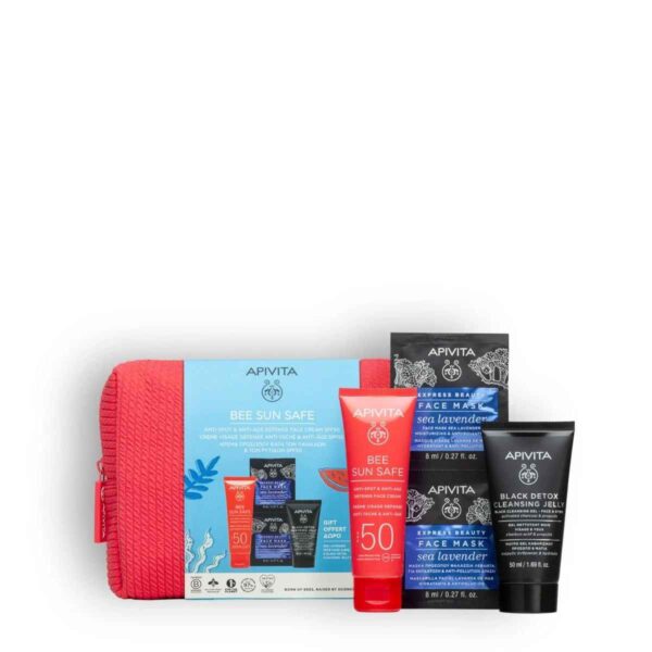 APIVITA Bee Sun Safe Κρέμα Προσώπου Κατά Των Πανάδων & Των Ρυτίδων 50SPF