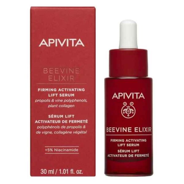 APIVITA Beevine Elixir Face Serum - Ορός Ενεργοποίησης Σύσφιξης & Lifting 30ML