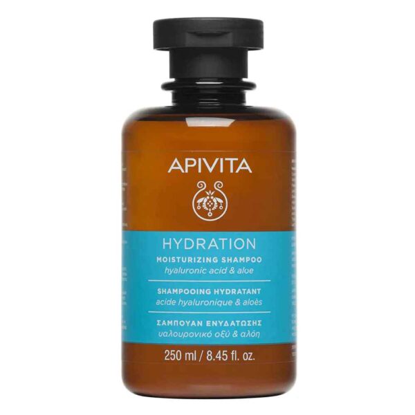 APIVITA Hydration-Σαμπουάν Ενυδάτωσης με Υαλουρονικό Οξύ Και Αλόη 250ML