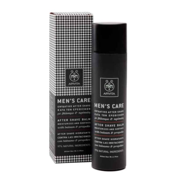 APIVITA Men's Care Ενυδατικό After Shave Kατά Των Ερεθισμών 100ML