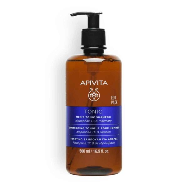 APIVITA Tonic Τονωτικό Σαμπουάν Κατά της Τριχόπτωσης για Άνδρες Ecopack 500ML
