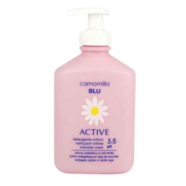 CAMOMILLA BLU Active Intimate Wash - Active Υγρό Καθαρισμού ευαίσθητης περιοχής pH 3.5 300ML