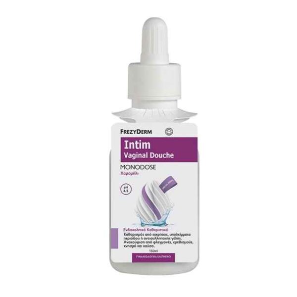 FREZYDERM Intim Vaginal Douche Monodose Chamomile-Ενδοκολπικό Καθαριστικό Χαμομήλι PH4.5