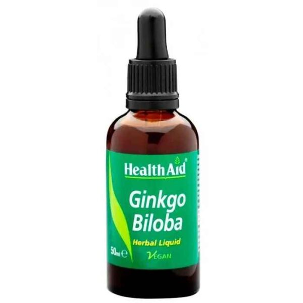 HEALTH AID Ginkgo Biloba Herbal Liquid 50ML